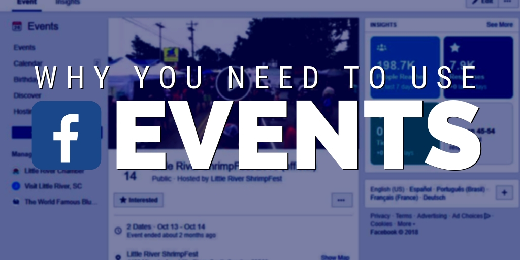 Why You Need to Use Facebook Events