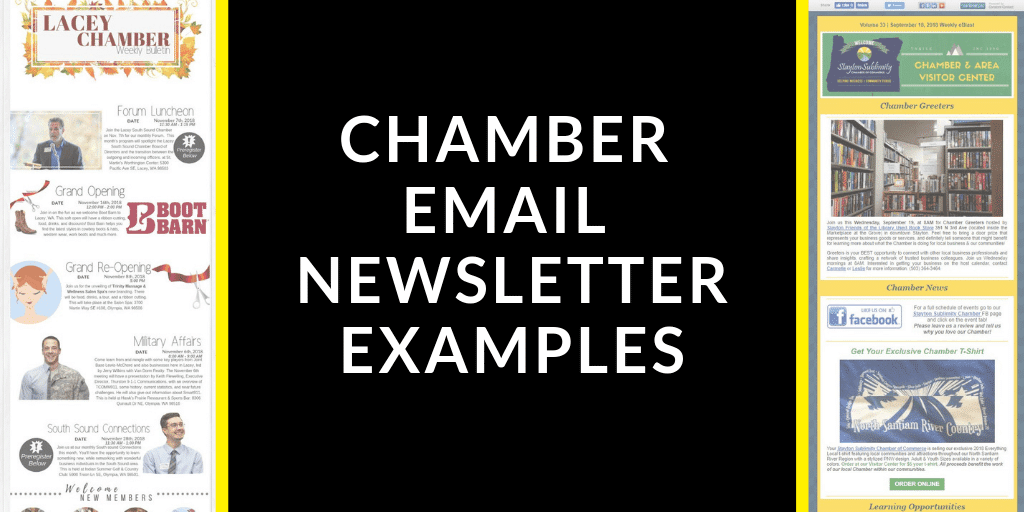 Chamber email newsletter examples
