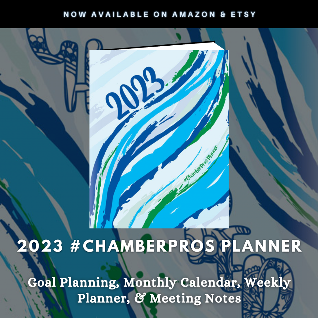 Now available on Etsy and Amazon: Get the 2023 ChamberPros Planner
