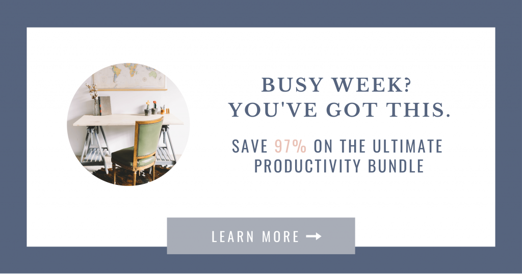 97% off the Productivity Bundle