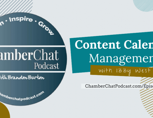ChamberChat Podcast - Content Calendar Management with Izzy West