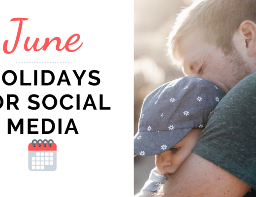 June Holidays for chamber social media ideas