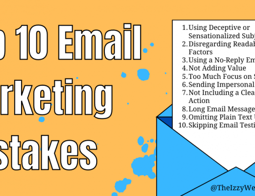 Top 10 Email Marketing Mistakes