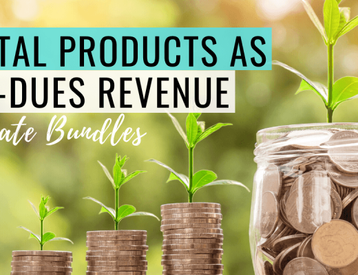 digital products as non-dues revenue
