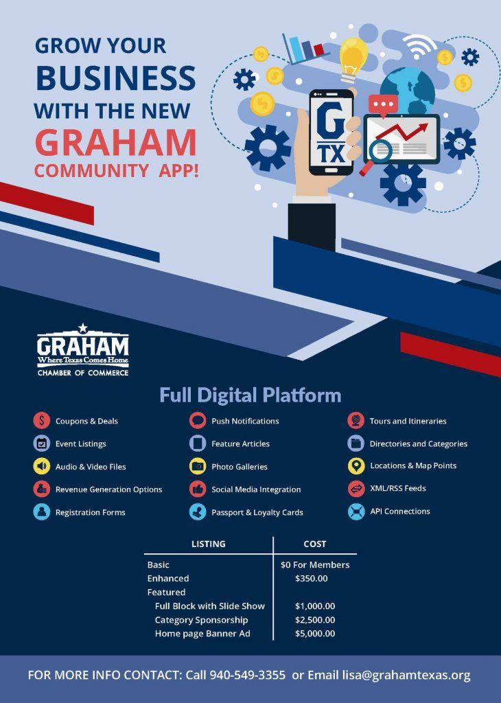 graham texas chamber community app