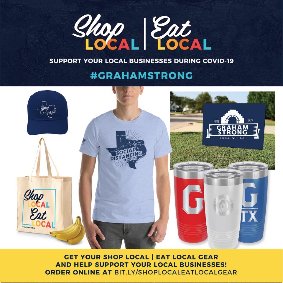 graham texas chamber shop local fundraiser