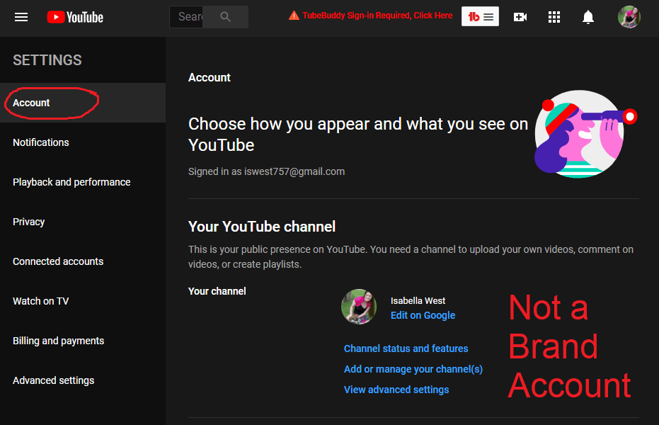 How to Create/Setup Your YouTube Channel - Izzy West LLC
